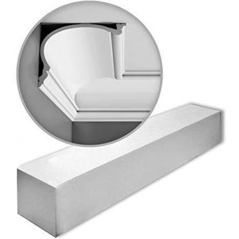 Caja de 6 piezas de Cornisas Molduras Perfiles 12 m Orac Decor C343 Luxxus