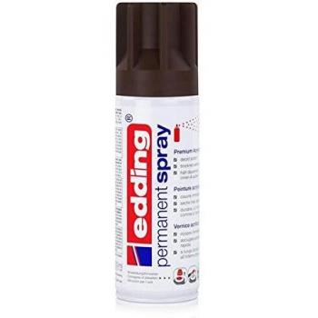 Spray Acrílico Edding 5200 Mate Marrón Chocolate 200 ml