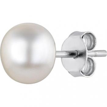 Ear Candy - Piercing Natura de plata bañado en rodio