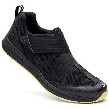Spiuk Sportline Indoor Zapatilla Motiv, Adultos Unisex, Negro/Amarillo, T. 42