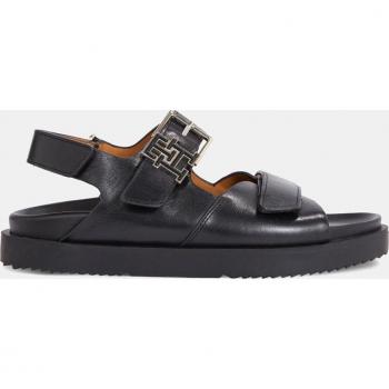 Sandalias Tommy Hilfiger Hardware Negro para Mujer