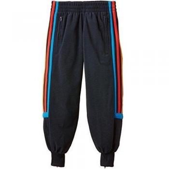 adidas YB S CHAL PT CH - Pantalón de entrenamiento para niños, color negro/azul/rojo, talla 128