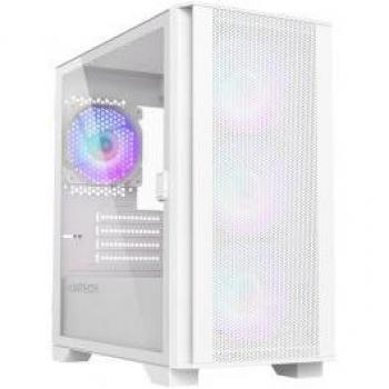 Caja Montech Air 100 ARGB Micro-ATX Blanca con Vidrio Templado