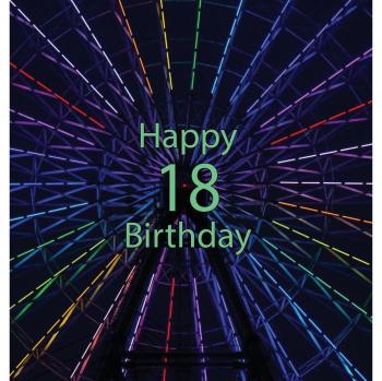Libro de Visitas para Fiesta de Cumpleaños 18 Años (Niña o Niño), Recuerdo, Regalo de Cumpleaños, Mensajes y Comentarios