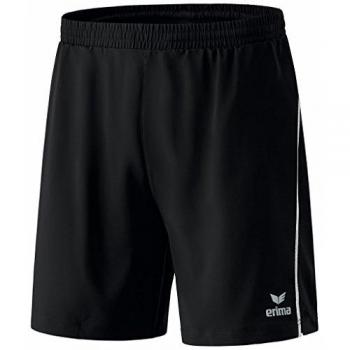 Erima Pantalones Cortos de Maratón - Pantalones cortos ligeros y transpirables, diseñados para corredores, con cintura elástica ajustable, tejido de secado rápido, costuras planas para mayor comodidad y