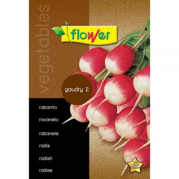 Flower - Sobre semillas de rábano
