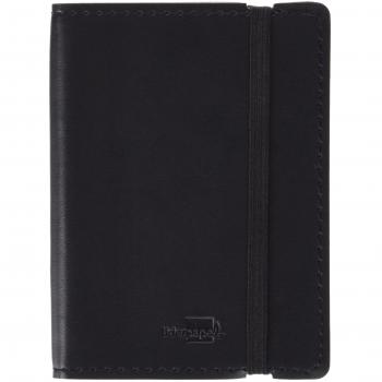 LIBRETA LIDERPAPEL SIMIL PIEL A7 120 HOJAS 70G/M2 HORIZONTAL SIN MARGEN NEGRO