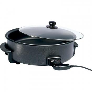 Sartén eléctrica Thulos Pizza Pan 36 cm con revestimiento de teflón