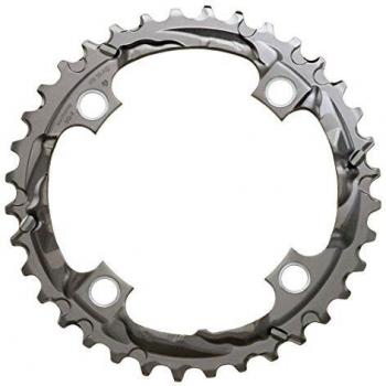 SHIMANO Deore Fc-m617 Plato, Unisex Adulto, Negro, 22 Zähne