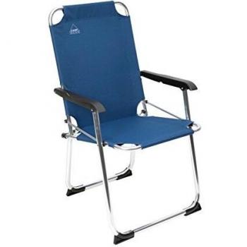 Camp Gear ca Aluminio 600d Plegable Silla, Unisex, CA Aluminium 600D, Azul