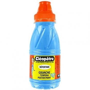 Gouache Fluorescente Azul Néfertari - 250 ml - Colores Luminosos y Resistentes