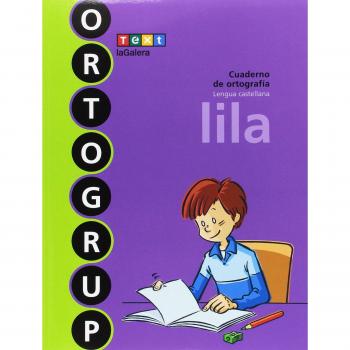 Ortogrup lila: Cuaderno de ortografia. Lengua castellana