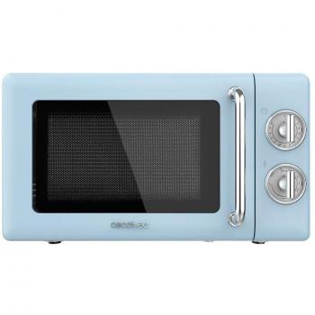 Cecotec ProClean 3110 Retro Microondas con Grill 20L 700W Azul