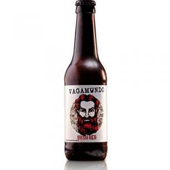 Cerveza VAGAMUNDO Irish Red 33 cl. Producto Islas Canarias.