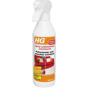 HG Spray antimanchas extrafuerte, Limpiador de Alfombras y Tapicería Extra Fuerte, Elimina las Marcas Más Resistentes, Quitamanchas Eficaz Para Casi Todo Tipo de Telas
