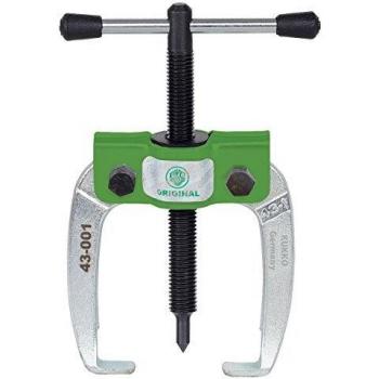 Kukko 43-001 Extractores autocentrantes de 2 patas para piezas pequeñas, Negro, 60 x 50 mm
