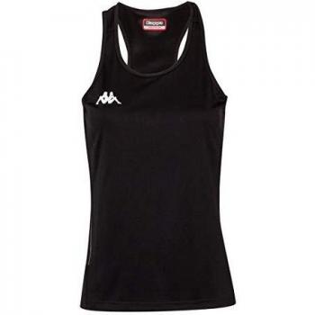Kappa Fanti Top Running, Mujer, Negro, 2XL
