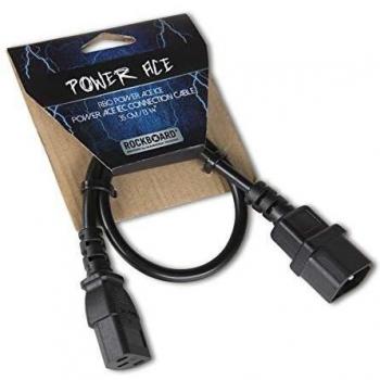 Rockboard Power Ace IEC Male to Female Connector Cable, 35 cm