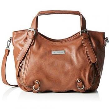 Marco Tozzi 61006, Bolsa de Asa Superior Para Mujer, Marrón