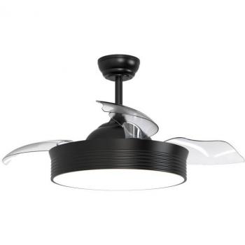 Ventilador de Techo Led Sulion Bombay L Negro