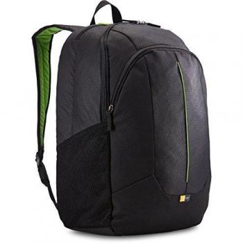 Case Logic Prevailer - Mochila de nylon para ordenador portátil de 17.3 y tablet de 10, color negro
