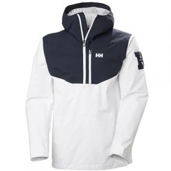Chaqueta de esquí impermeable con capucha Helly Hansen Après Ski Hombre Blanco (S)