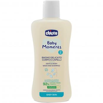 Chicco Baby Moments Gentle Shampoo for Hair and Body 200 ml