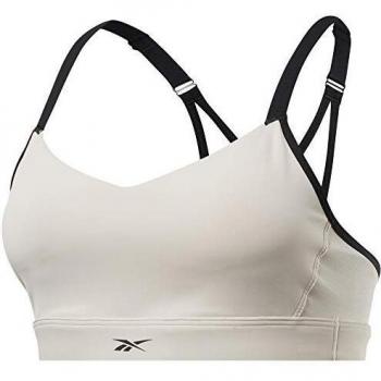 Reebok S Hero Strappy Padded Bra Sujetador Deportivo, Mujer, Stucco, 2XS