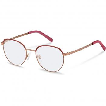 Rodenstock R2657 A 48 Lentes Recetadas para Mujer Marrones, Armazones para Mujer Marrones, Gafas Recetadas para Mujer Marrones