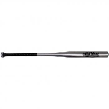 Midwest Alloy Baseball Bat Bate de béisbol, Unisex, Plateado/Negro, 176
