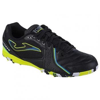 Botas de fútbol Joma Dribling 23 Turf para hombre, color negro y amarillo flúor, modelo Driw2301Tf, talla 44 EU