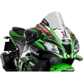 Parabrisas Puig R-Racer Transparente para Kawasaki ZX-10R/RR (2016-2020)