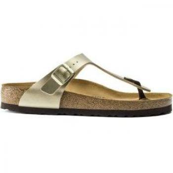 Birkenstock Gizeh Narrow Fit Gold Sandals for Women
