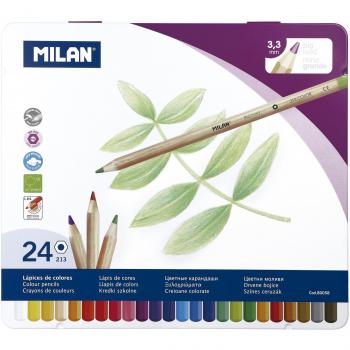 Milan 80058 - Lápices, 24 unidades
