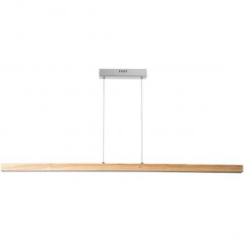 Lámpara de techo de metal y madera 120cm - TAVEDA