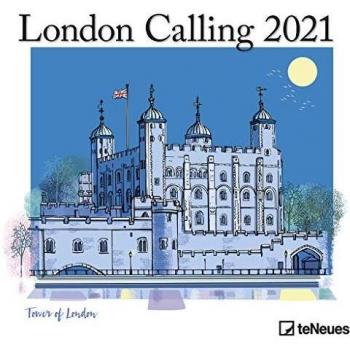 London Calling 2021 Square Wall Calendar