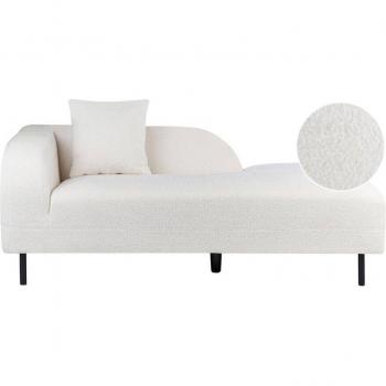 Chaise Longue Velluto Azul Marino Izquierdo 2 Plazas con Cojín Le Crau