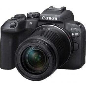 Canon EOS R10 Mirrorless Camera Kit with RF-S 18-150mm f/3.5-6.3 IS STM Lens and EF-R Adapter