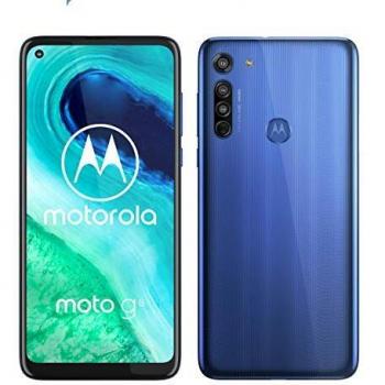 Motorola Moto G8 - Smartphone 64GB, 4GB RAM, Dual Sim, Neon Blue