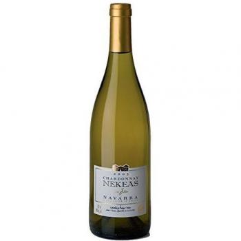 Nekeas vino blanco chardonnay cuvee allier 2013 navarra