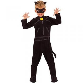 Ladybug - Disfraz de Cat Noir para niños, talla 3-4 años