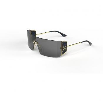 Retrosuperfuture PIANETA ZCN Unisex Wrap Black Sunglasses