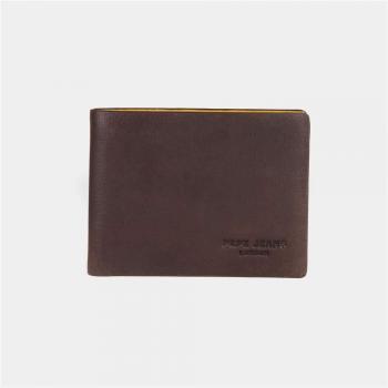 Pepe Jeans 7394262 Colorful Monedero 12 cm, 0.12 litros, Marrón