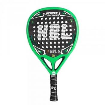 Pala de Pádel Hbl Strike Evo Pro 2.0, 100% Fibra de Carbono, Versátil