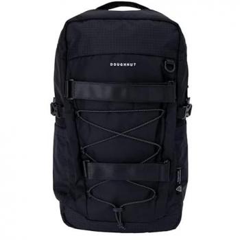 Mochila Doughnut Roaming Street Cruise Negra con Compartimento para Laptop de 15 Zoll Unisex
