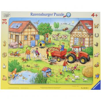 Ravensburger 06582 My Little Farm 24-Piece Frame Puzzle