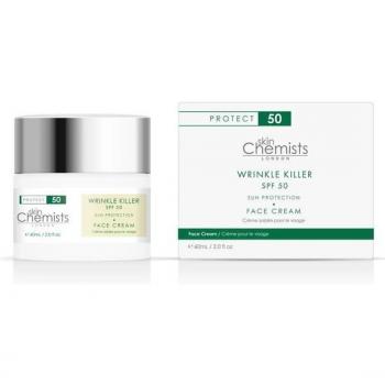SKINCHEMISTS SPF 50 Wrinkle Killer Protección solar Hidratante de día 60ml