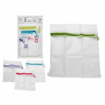 Set de Bolsas Lavadora Multicolor Estándar de Plástico (12 Unidades)
