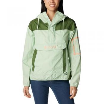 Columbia Chaqueta ligera Challenger Cortavientos Softshell Mujer Verde XS