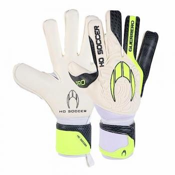 HO Soccer Guantes de Portero Coliseo Elite Negative Grey-Lime, Unisex Adultos, Blanco Gris/Lima, Talla 7.5